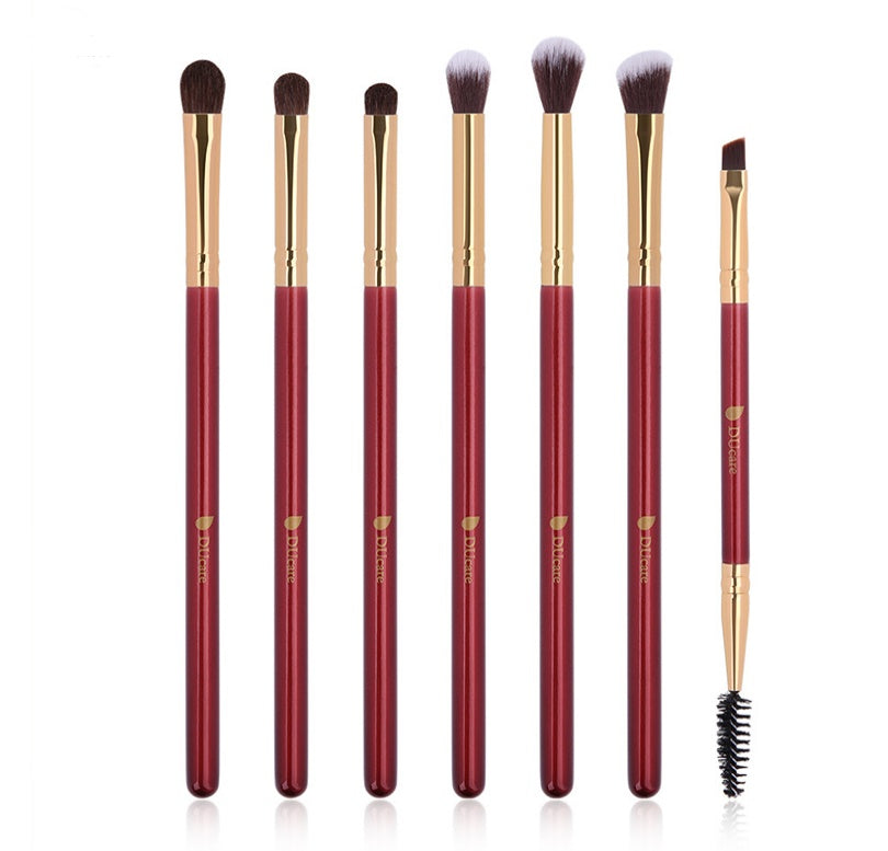 SET DE 7 BROCHAS PARA MAQUILLAJE DE OJOS