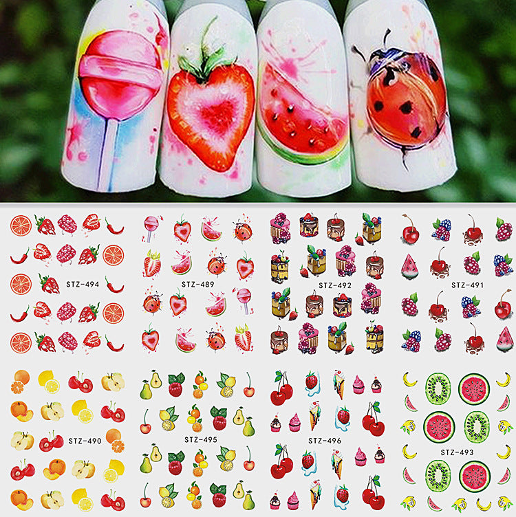 STICKERS TRANSFERIBLES PARA UÑAS