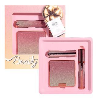 SET DE MAQUILLAJE (PALETA DE SOMBRAS + PESTAÑINA + LABIAL)