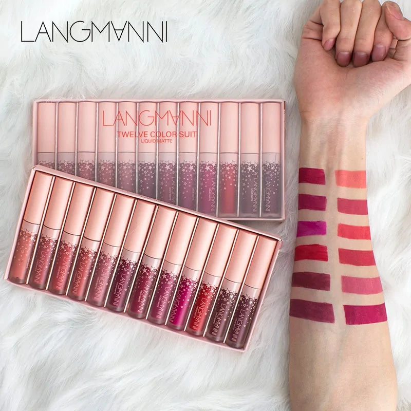 SET DE LAPICES LABIALES LANGMANNI