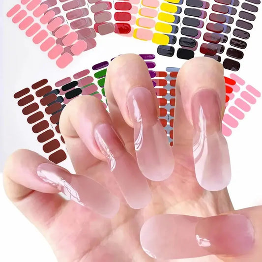 PEGATINAS DE UÑAS DE GEL DIY