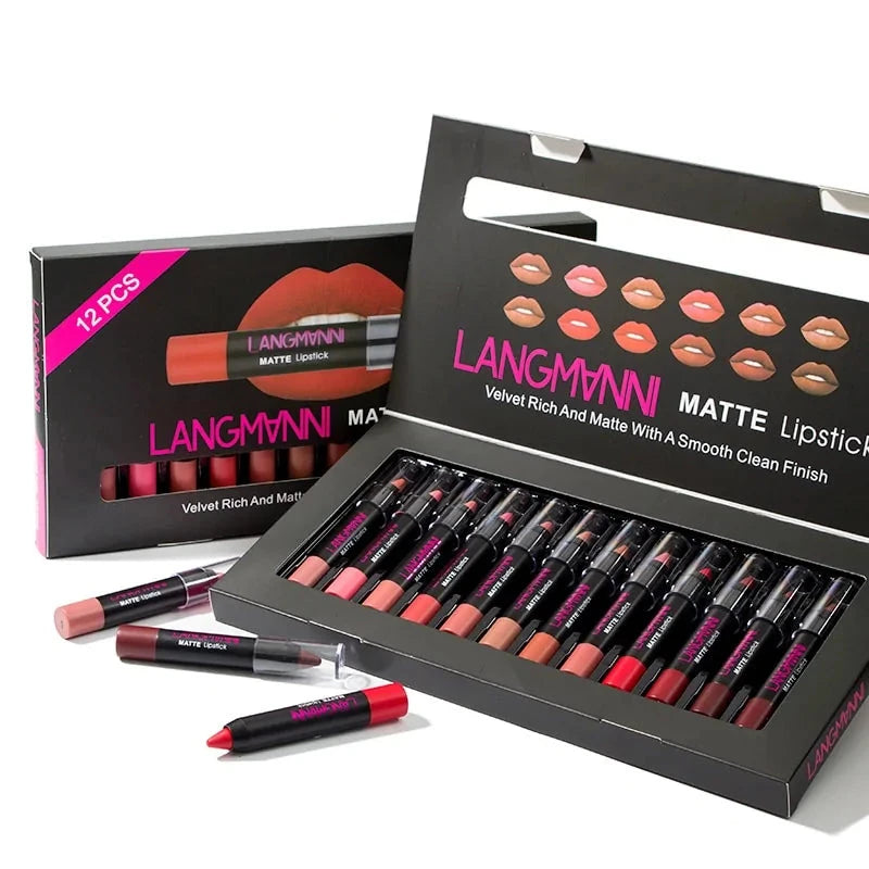 SET DE LAPICES LABIALES LANGMANNI