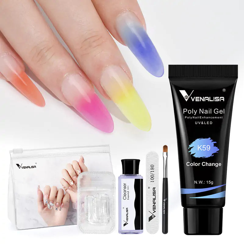 KIT PARA UÑAS POLYGEL VENALISA