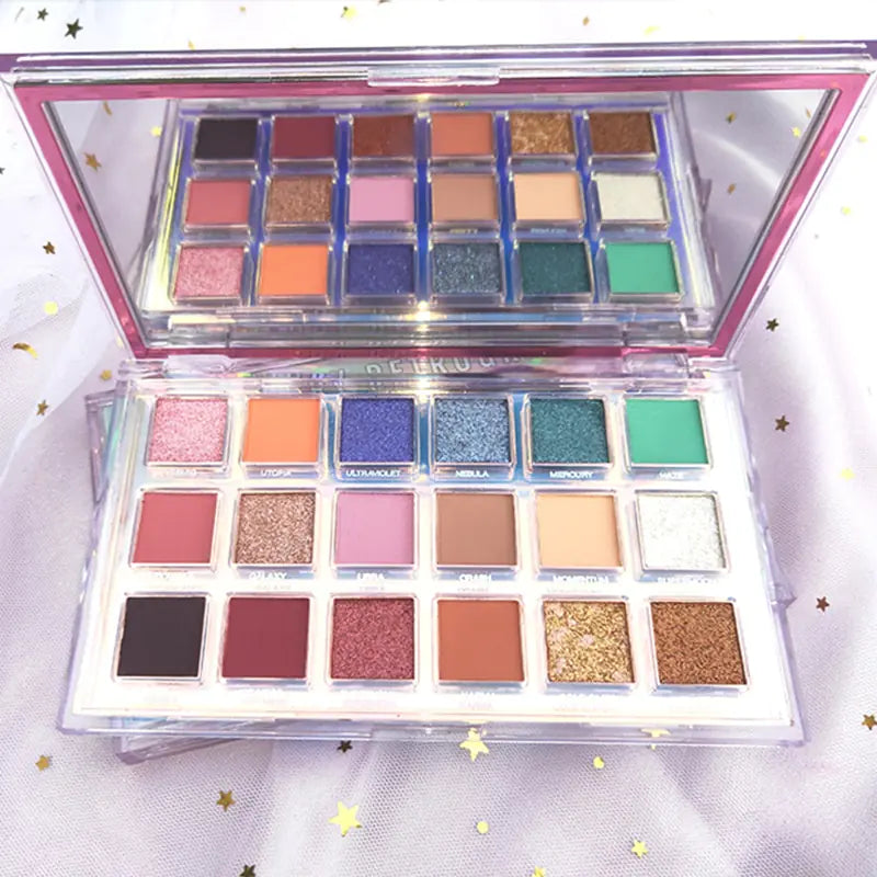 PALETA DE SOMBRAS PARA OJOS "MERCURY RETROGRADE" (18 COLORES)