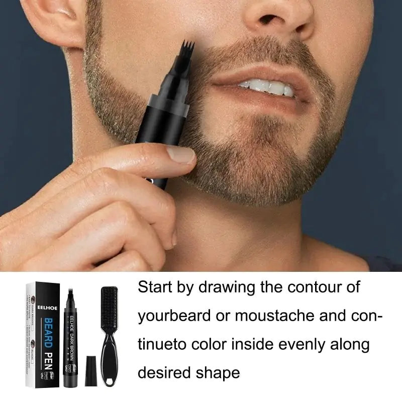 KIT CON LAPIZ PARA RELLENAR/DIBUJAR BARBA