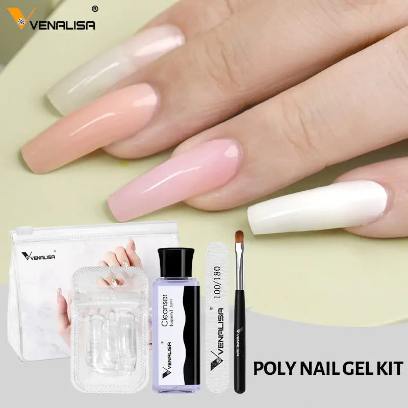 KIT PARA UÑAS POLYGEL VENALISA